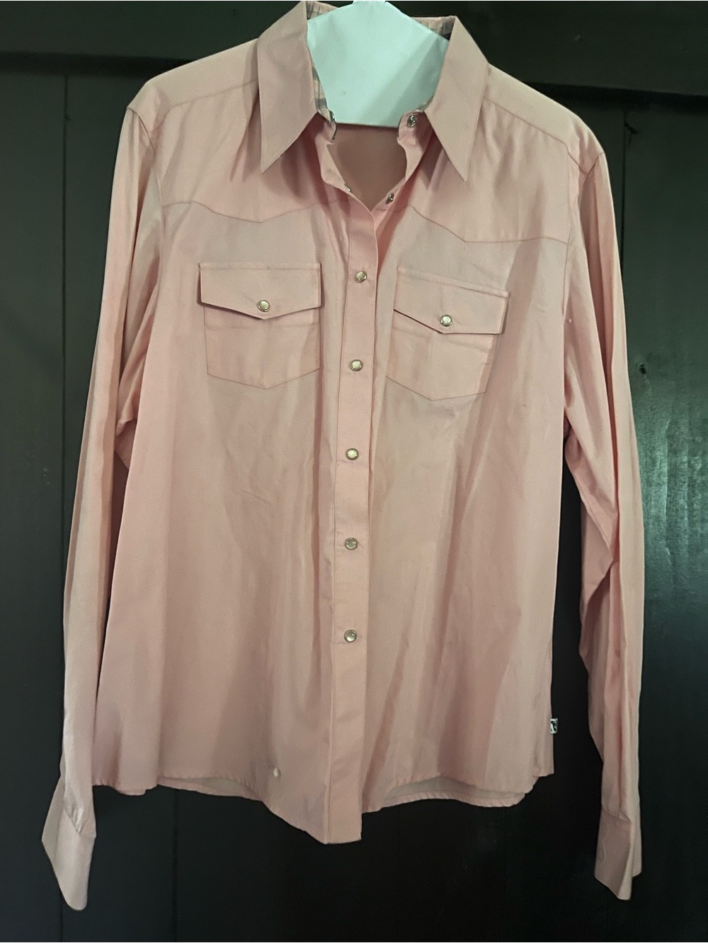 Rockies Pink Women's Western Button-Down Shirt